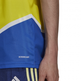 ADIDAS maglia maniche corte juve 3rd 21/22 giallo blu uomo