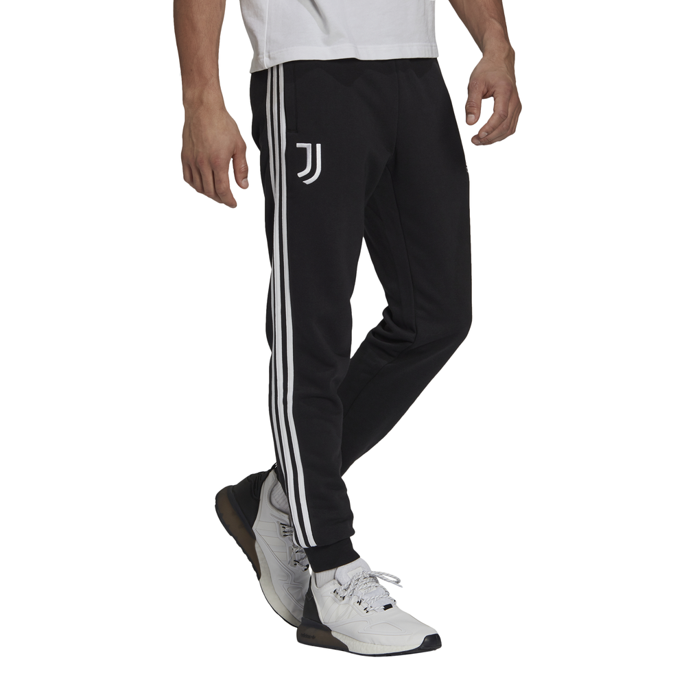 ADIDAS pantaloni allenamento calcio juve 3stripes nero bianco uomo -  Acquista online su Sportland