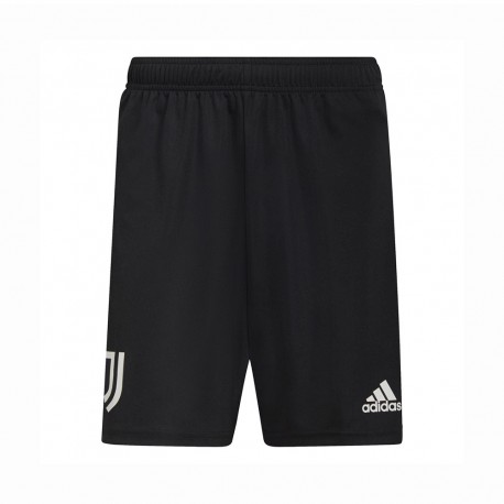 ADIDAS pantaloncini calcio juve training nero bianco uomo