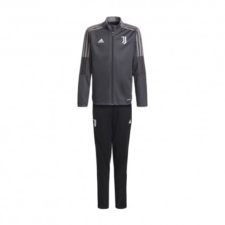ADIDAS tuta calcio juve 21/22 nero bianco bambino