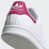 ADIDAS originals sneakers stan smith gs bianco rosso bambino
