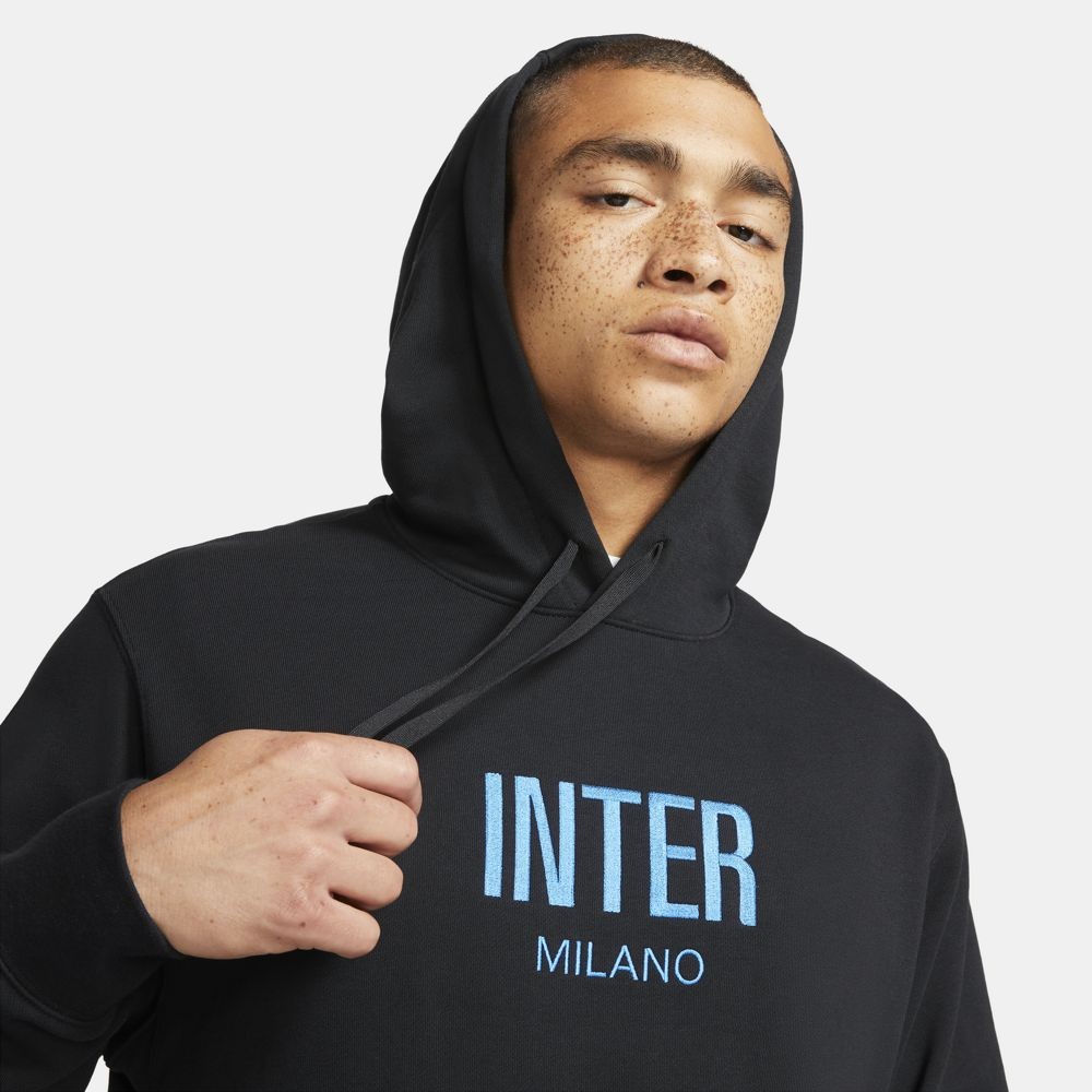 Nike Felpa Calcio Inter Gfa Flc Nero Blu Uomo - Acquista online su Sportland