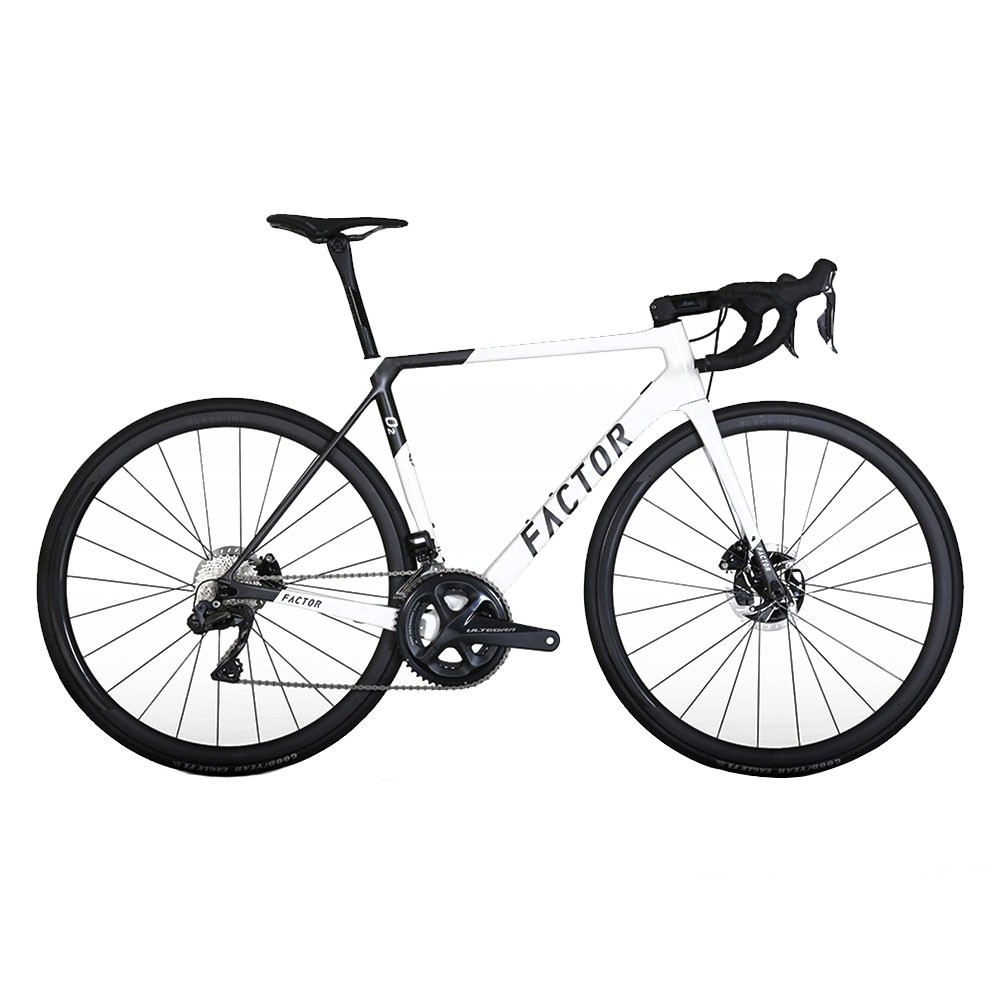 Factor Bici O2 Disc Ultegra R8020 Bianco Perla 52,54 e 56 - Acquista online  su Sportland