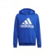 ADIDAS felpa girocollo royal blu bambino