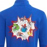 ADIDAS felpa spiderman blu rosso bambino