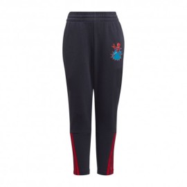 ADIDAS pantaloni spiderman nero/rosso bambino