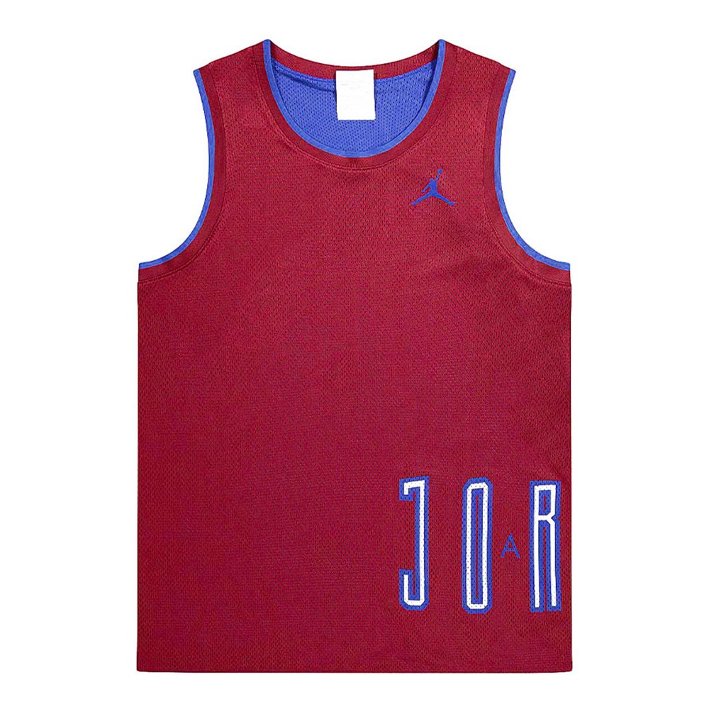 Image of Nike Canotta Logo Jordan Bordeaux Uomo L