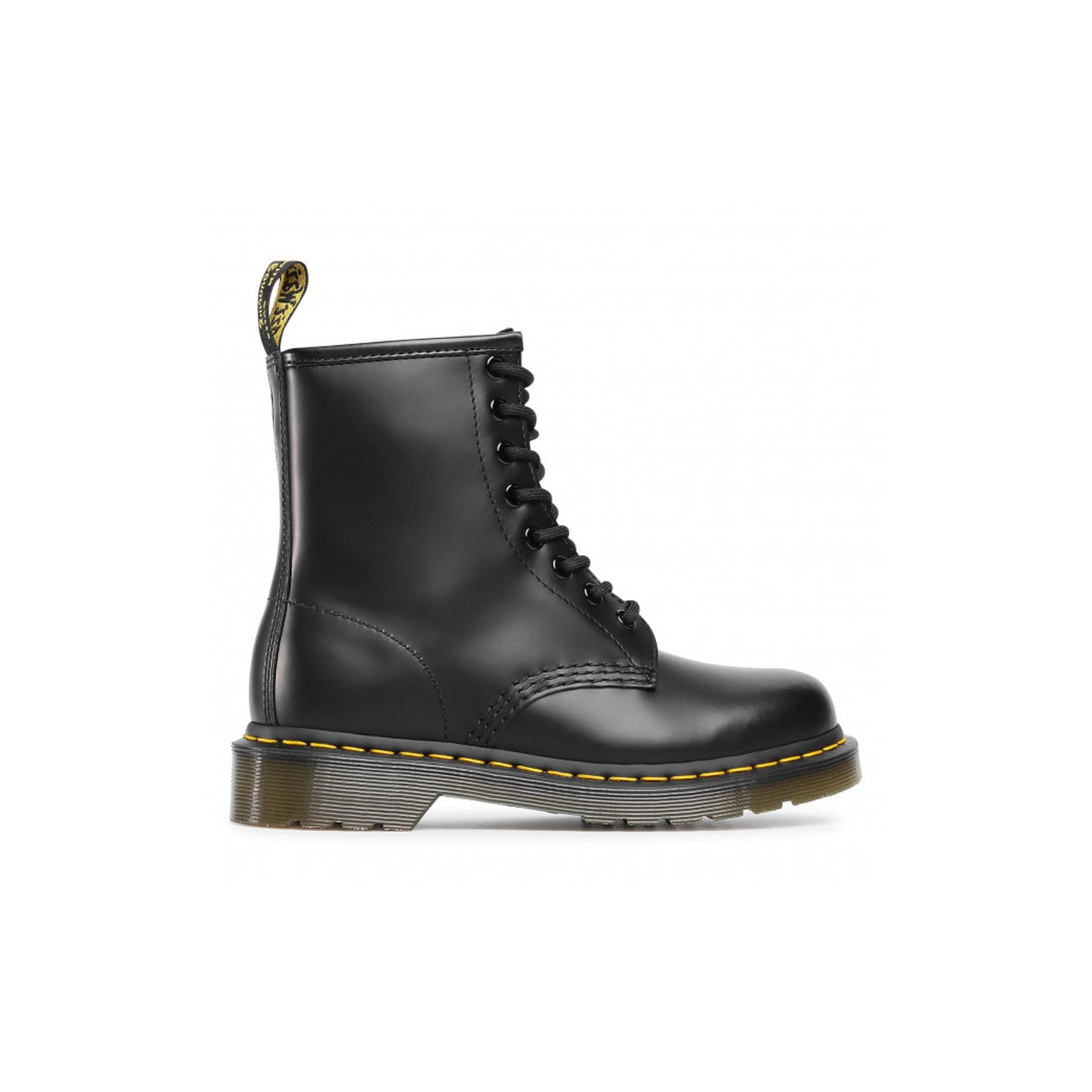 Dr. Martens Donna Nero - Stivale Stringato In Pelle Liscia 1460 - Shoes - 38 Eu - Immagine 6