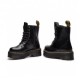 Dr Martens Anfibi Jadon Polished Smooth Nero Donna