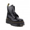 Dr Martens Anfibi Jadon Polished Smooth Nero Donna