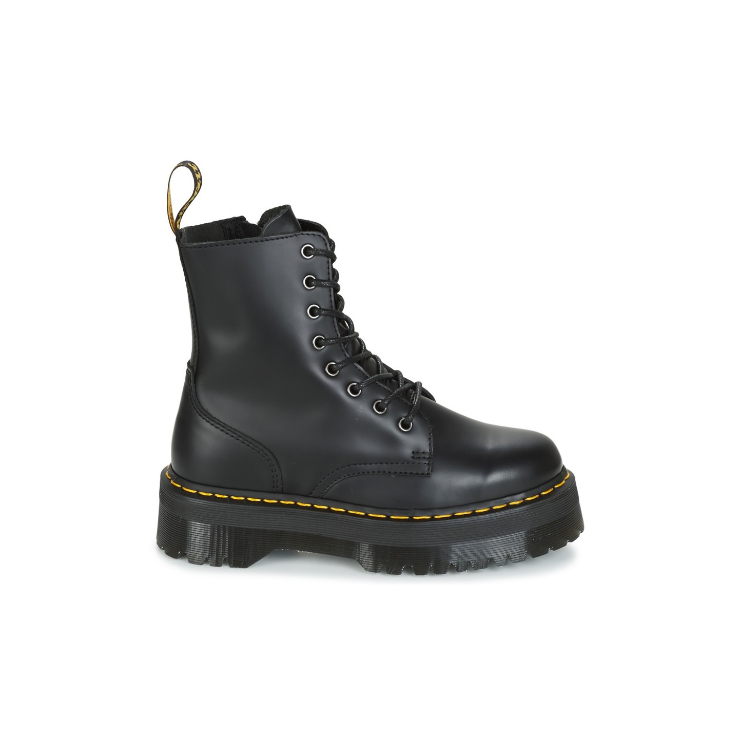 Dr. Martens Pelle Stivali Platform Jadon Scarpe Nero Taglia 40 - Immagine 8