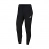 Nike Pantaloni Con Polsino Logo Nero Donna