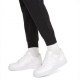 Nike Pantaloni Con Polsino Logo Nero Donna