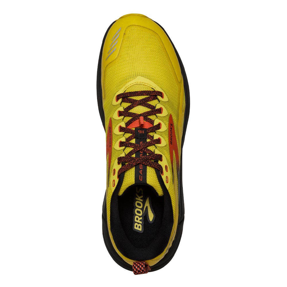 Brooks Scarpe Trail Running Cascadia 16 Giallo Nero Uomo - Acquista online  su Sportland