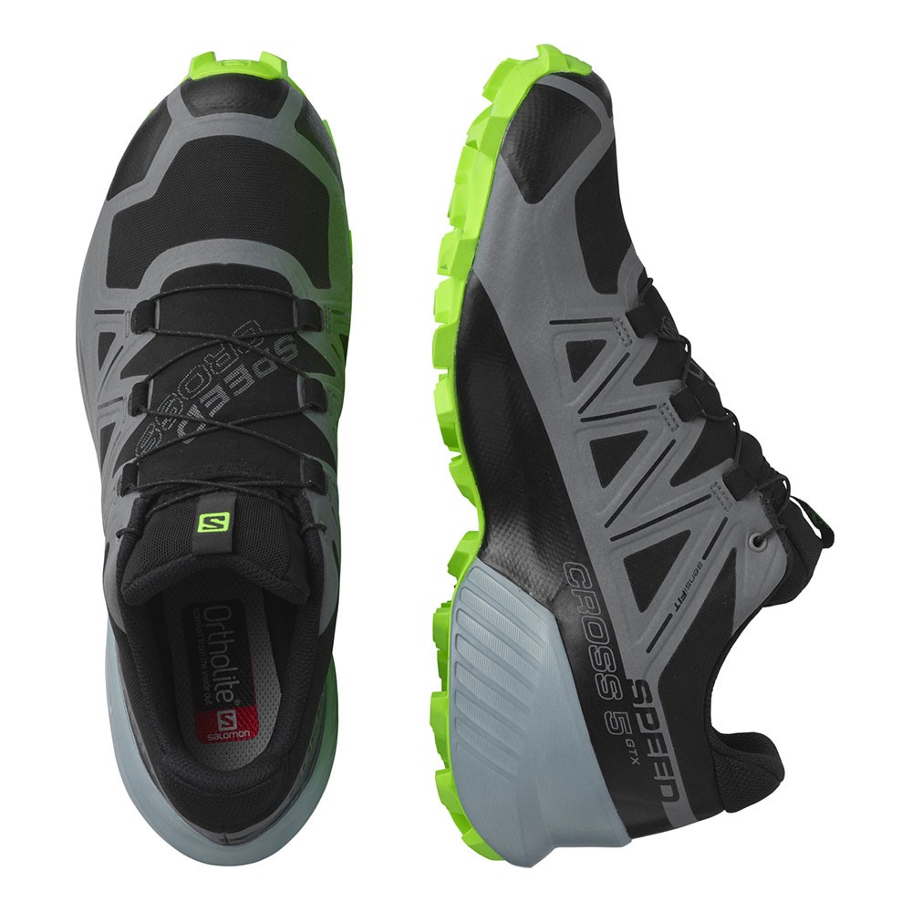 Salomon Scarpe Trail Running Speedcross 5 Gtx Nero Verde Uomo - Acquista  online su Sportland