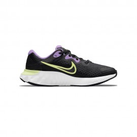 Nike Sneakers Renew Run 2 Gs Nero Lime Bambino