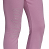 ADIDAS originals pantaloni logo strass rosa donna