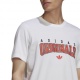 ADIDAS originals t-shirt logo bianco uomo
