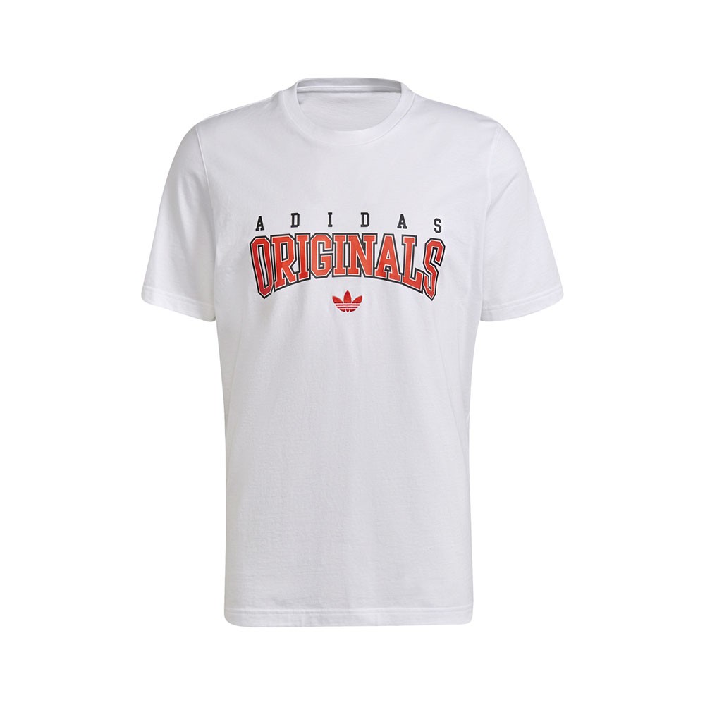 Image of ADIDAS originals t-shirt logo bianco uomo S