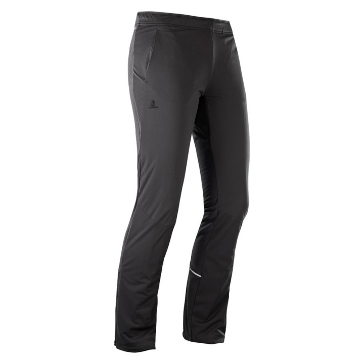 Salomon Pantaloni Trail Running Agile Warm Nero Donna
