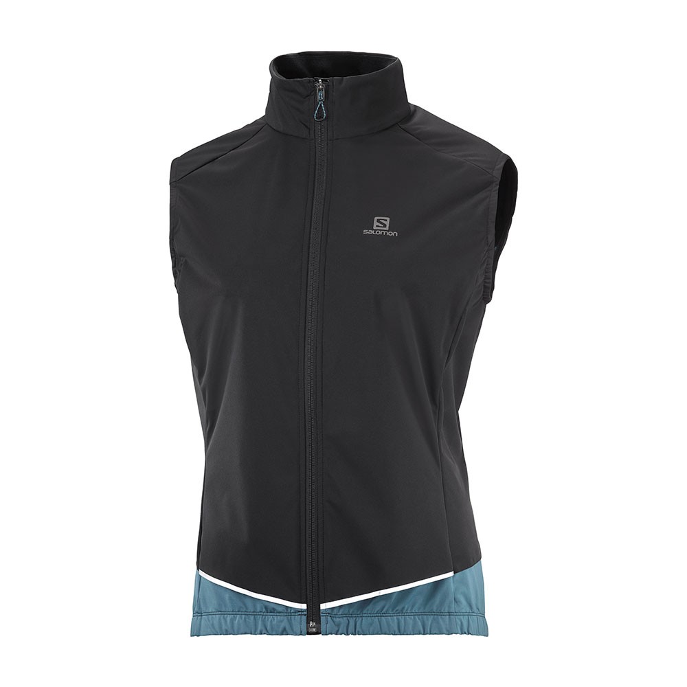 Salomon Gilet Trail Running Light Nero Blu Donna Acquista online su Sportland