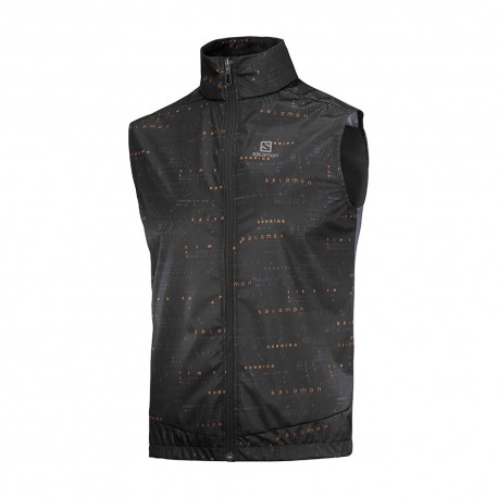 Salomon Gilet Trail Running Light Nero Uomo