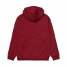 Carhartt Felpa Logo University Rosso Uomo