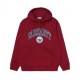 Carhartt Felpa Logo University Rosso Uomo