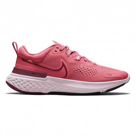 Nike React Miler 2 Rosso Rosa Donna