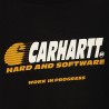 Carhartt T-Shirt Logo Nero Uomo