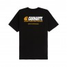 Carhartt T-Shirt Logo Nero Uomo