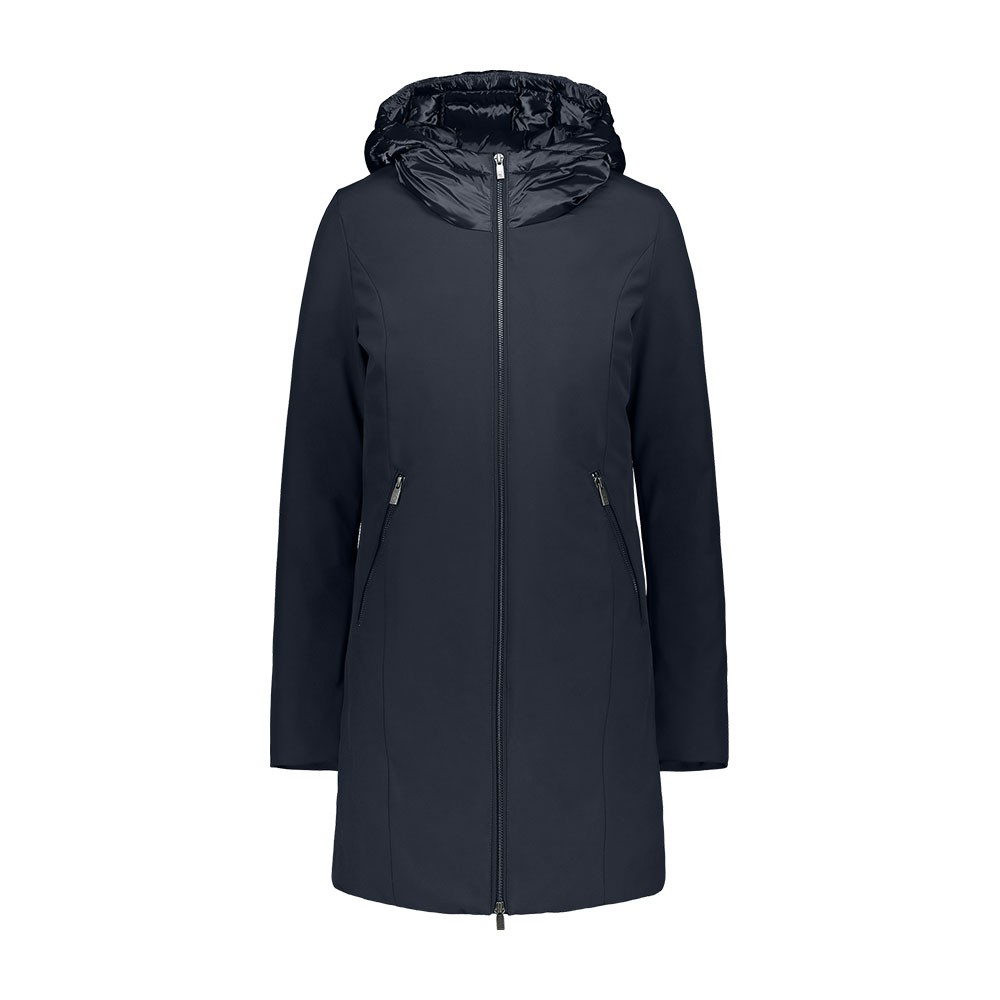 Image of Ciesse Giubbotto Lungo Mire Blu Donna 40