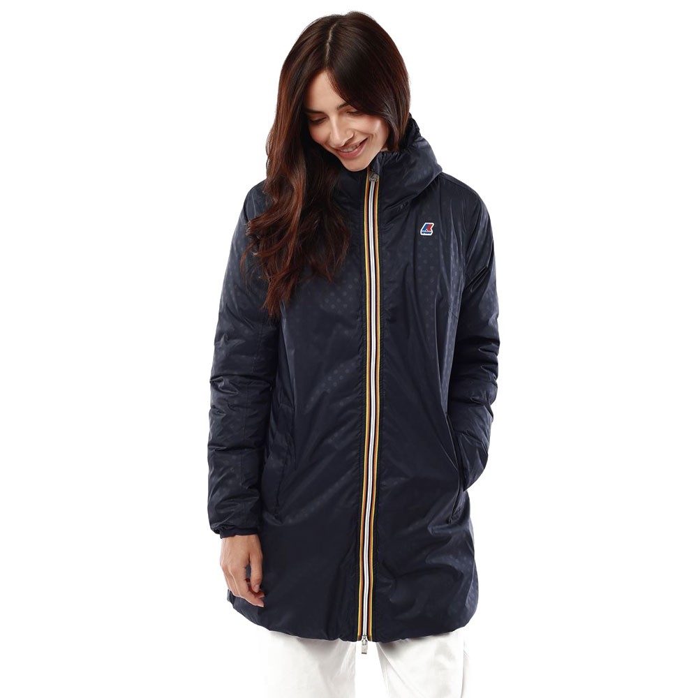 K-Way Piumino Sophie Reversibile Blu Donna - Acquista online su Sportland