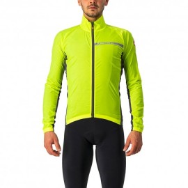 Castelli Giacca Ciclismo Squadra Stretch Giallo Uomo