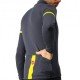 Castelli Maglia Ciclismo Fondo 2 Grigio Giallo Reflex Uomo