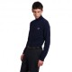 Fred Perry Maglia Maniche Lunghe Dolcevita Logo Blu Uomo