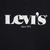 Levi's Felpa Con Cappuccio Logo Nero Donna