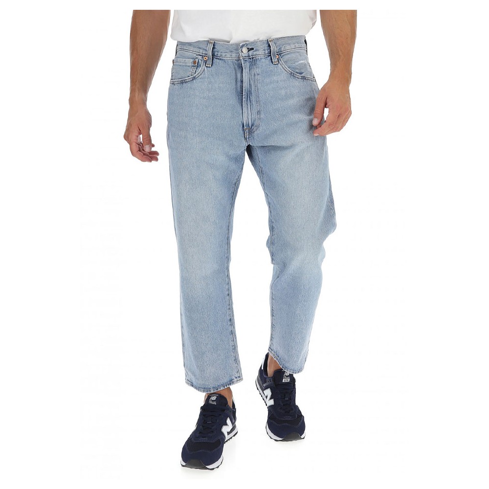 Image of Levi's Jeans 551z Crop Blu Chiaro Uomo 34