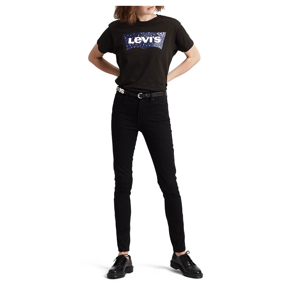 Image of Levi's Jeans 721 Hr Skinny Nero Donna 26