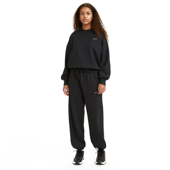Levi's Pantaloni Con Polsino Nero Donna