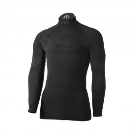 Mico Sport Maglia Trekking Lupetto Superthermo Primaloft Skintech 1481 Nero Uomo