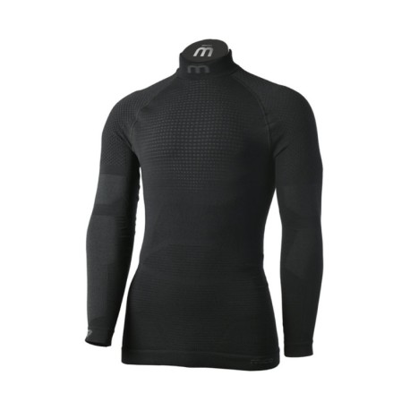 Mico Sport Maglia Termica Trekking Superthermo Primaloft Nero Uomo