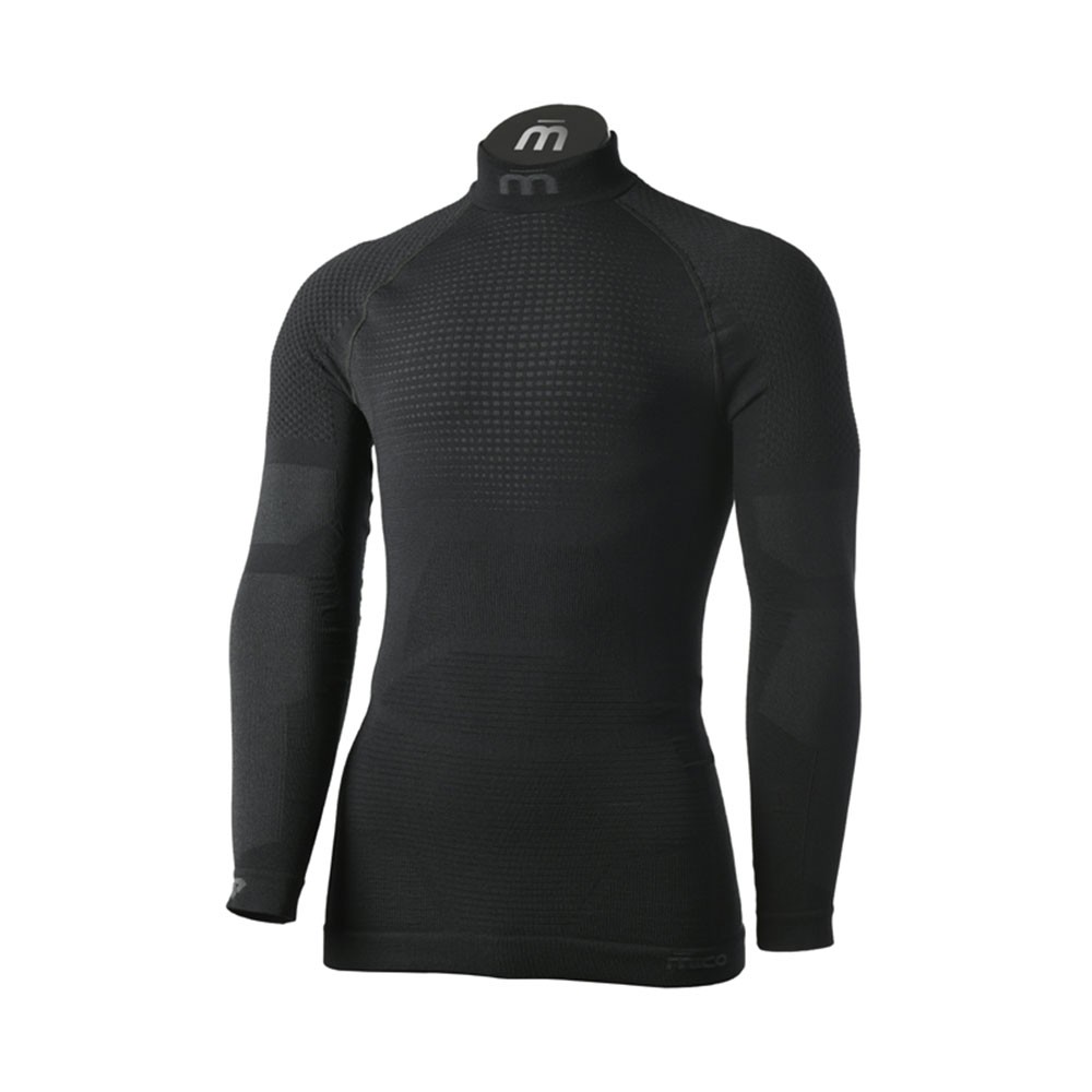 Mico Sport Maglia Termica Trekking Superthermo Primaloft Nero Uomo II