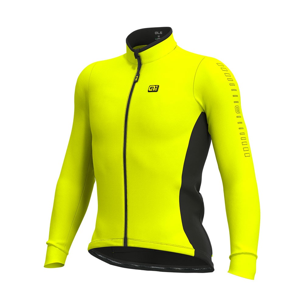 Ale' Maglia Ciclismo Solid Fondo Giallo Fluo Uomo - Acquista online su  Sportland
