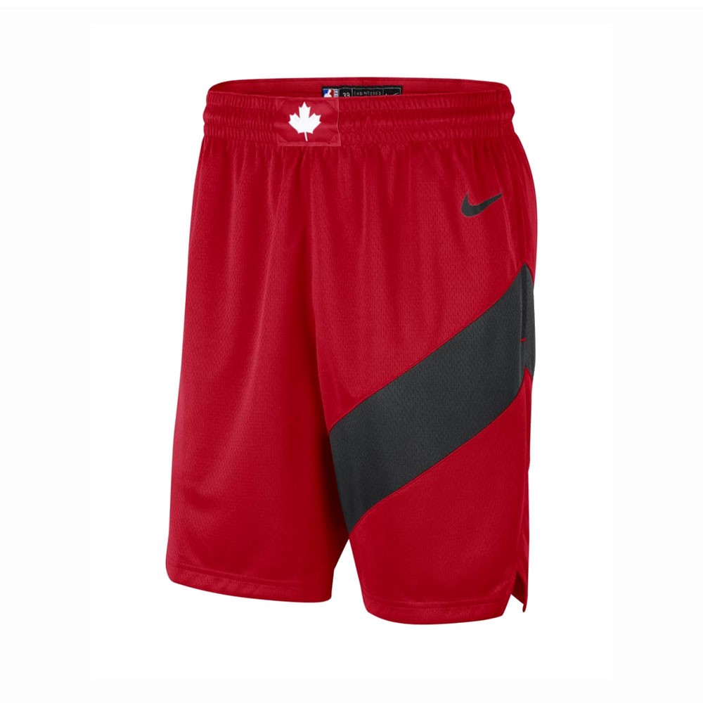 Nike Pantaloncini Basket NBA Toronto Road Rosso Blu Uomo - Acquista online  su Sportland