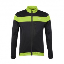 Hot Stuff Giacca Mtb Windbreaker Nero Giallo Uomo