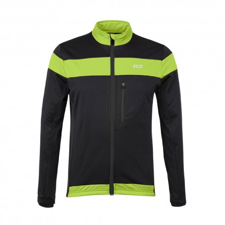 Hot Stuff Giacca Mtb Windbreaker Nero Giallo Uomo