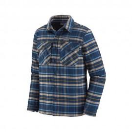 Patagonia Camicia Trekking Insuleted Fjord Flannel Indipendence Nenavy Uomo
