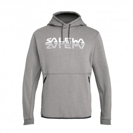 Salewa Felpa Trekking Reflection 2 Dry Grigio Melange Uomo