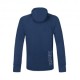 Rock Experience Felpa In Pile Copperhead Hoodie Blu Uomo